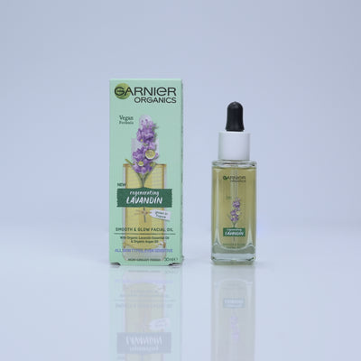 Garnier Organics Lavandin Smooth & Glow Facial Oil – 30ml