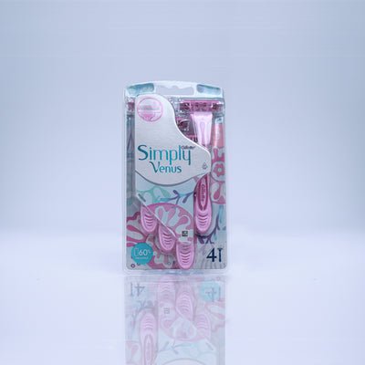 Gillette Simply Venus Razors (Pack of 4)