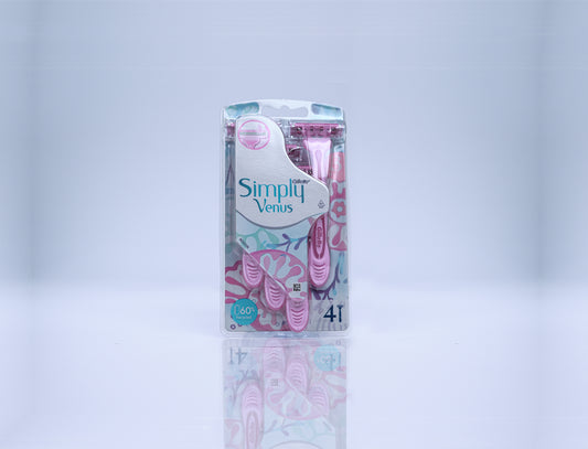 Gillette Simply Venus Razors (Pack of 4)